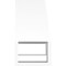Ekena Millwork 4-in. W x 8-in. D x 8-in. H Imperial Architectural Grade PVC Knee Brace BRCP04X08X08IMP - alternate 3